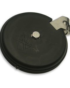 Idler pulley 107mm 45deg PVR with finger guard